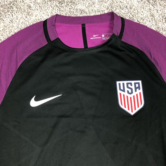 Nike 2016 USA USMNT Aeroswift Player Issue Mens Long Sleeve Soccer Jersey Sz S - Picture 5 of 13